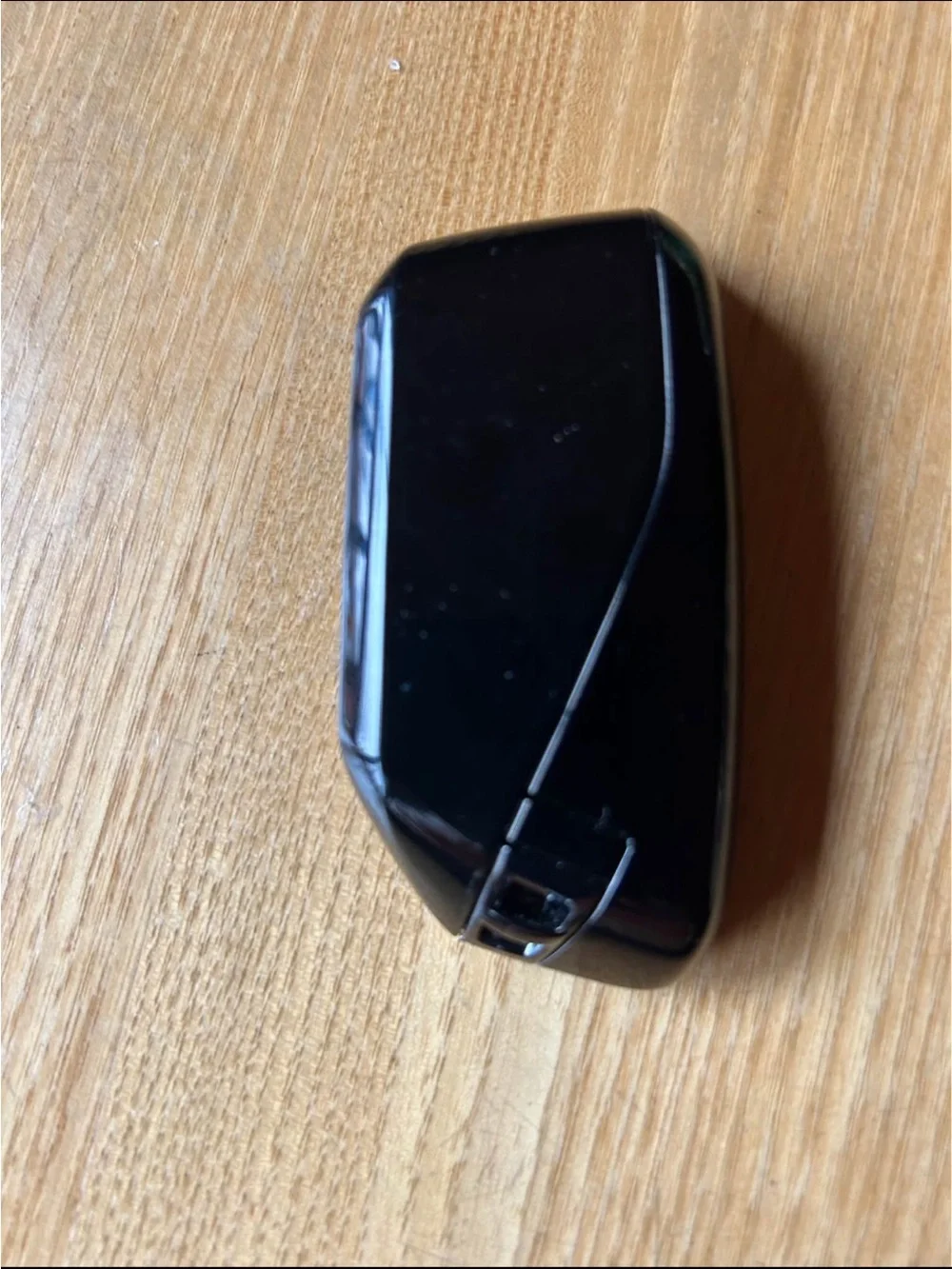 BMW Black Key Fob with Blue and Red Stripe